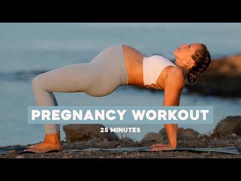 25 MIN PREGNANCY WORKOUT| stay fit, flexible & healthy during pregnancy