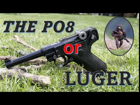 REVIEWING THE PO8 AIRSOFT PISTOL (THE LUGER)