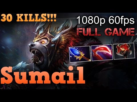 7K mmr Sumail Ursa with Aghanim. Full game.