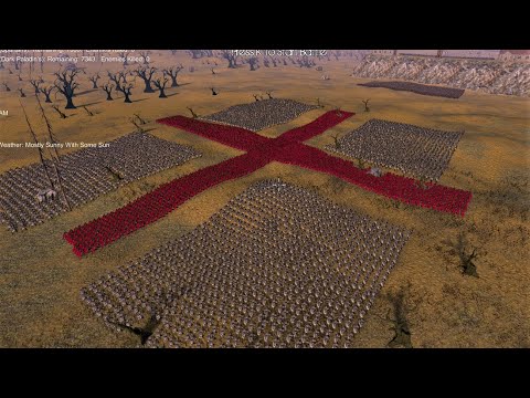 Spartans & Templars try to Cleanse the Land of the Dead | Ultimate Epic Battle Simulator | UEBS