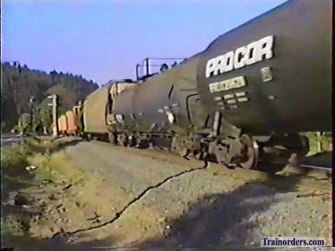 Classic Railroad Series 780 - SP on Siskiyou Line Aug 25, 1989.