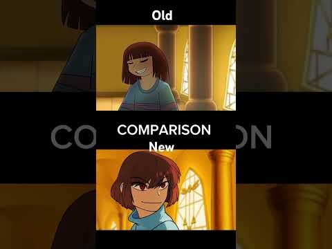 New vs old Chara stronger than you #undertale#sans#gaster#strongerthanyou#edit#viral#foryou#remix