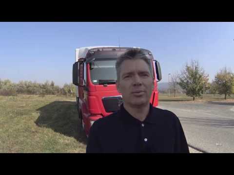MAN TGS 18.320 exterior, bemutató búcsú videó