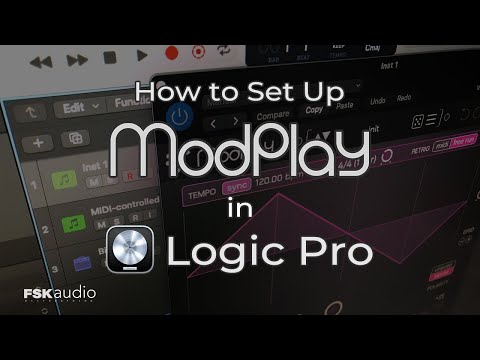 Setting up ModPlay in Logic Pro