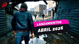 Los 27 MEJORES JUEGOS que SALEN en ABRIL de 2026