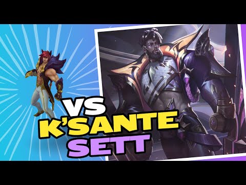 (My POV) REWORKED K'sante vs Sett 6/0/4 (They surrendered!)