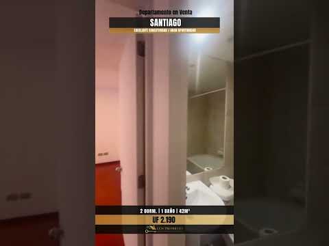 Moderno Depto en venta, Santiago