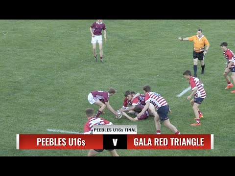 REPORT - PEEBLES U16s 7s CUP FINAL - 5.8.22 - PEEBLES U16s v GALA RED TRIANGLE