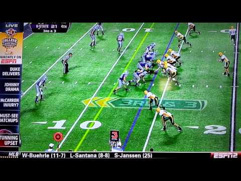 Kansas State Football Upset: QB thanks Jesus