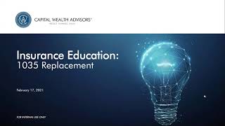Insurance Education: 1035 Replacement