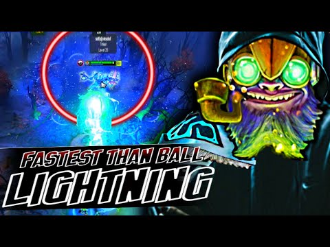 LENS TINKER - AMAZING FAST HAND KID FASTEST THAN BALL LIGHTNING | DOTA 2 7.30 PATCH TINKER GAMEPLAY