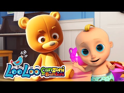 Giochiamo con l'Orsacchiotto 🧸 - Filastrocca Educativa per Bambini | Canzoni LooLoo Italiano 🎶