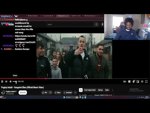 AMERICAN REACTS TO HUNGARIAN ARTIST | Pogány Induló - Gengetek Ellen (Official Music Video)