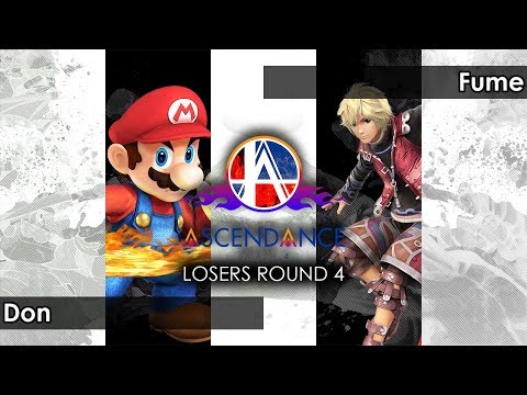 Smash 4: Don (Mario) V Fume (Shulk) - Ascendance 85 Tournament SSB4