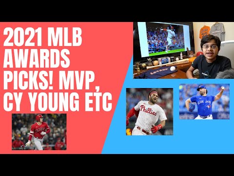2021 MLB Awards Picks! AL and NL MVP, Cy Young, ROY, Manager
