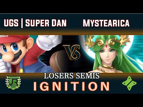 Ignition #205 LOSERS SEMIS - UGS | Super Dan (Mario) vs Mystearica (Palutena)