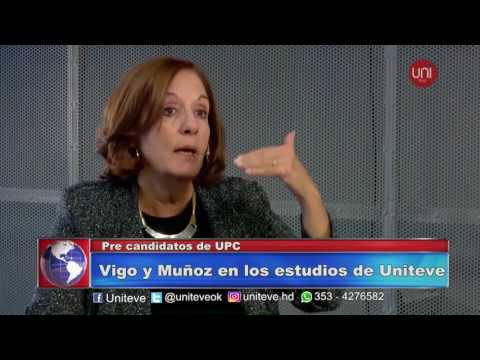 Vigo y Muñoz en los estudios de Uniteve