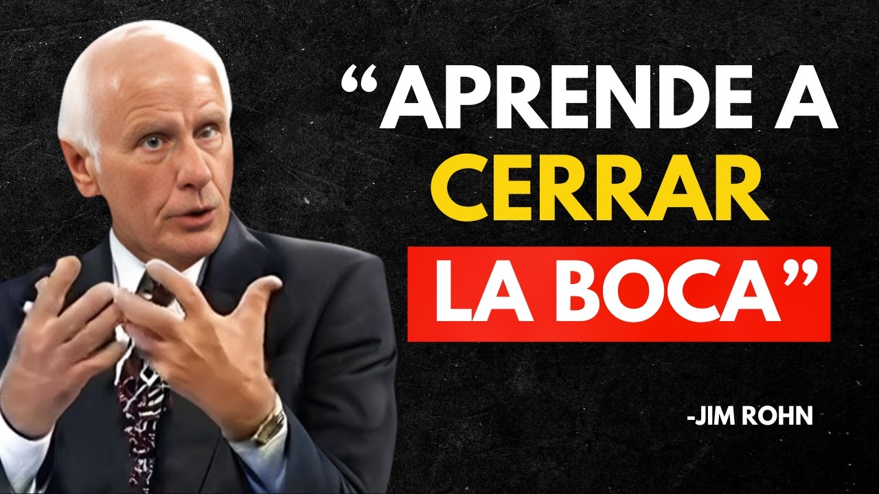 DEJA DE CONTAR LO QUE PASA EN TU VIDA - Jim Rohn Discurso Motivacional