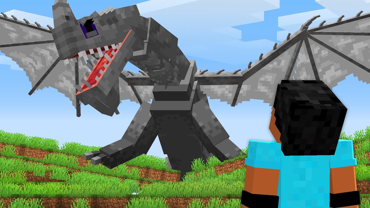 ESSE É O DRAGÃO MAIS AFIADO DO MINECRAFT