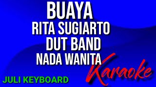 Download lagu BUAYA - Rita sugiarto | karaoke nada wanita | lirik | dutband mp3