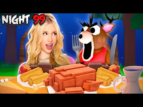 COOKING EVERY DISH in 99 NIGHTS IN THE FOREST THANKSGIVING CHALLENGE... *UPDATE*