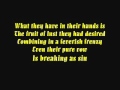 Alluring Secret ～Black Vow～ English Lyrics on ...