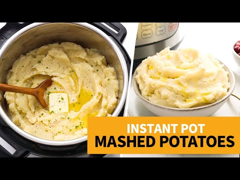 Instant Pot Mashed Potatoes (No Draining Required!)