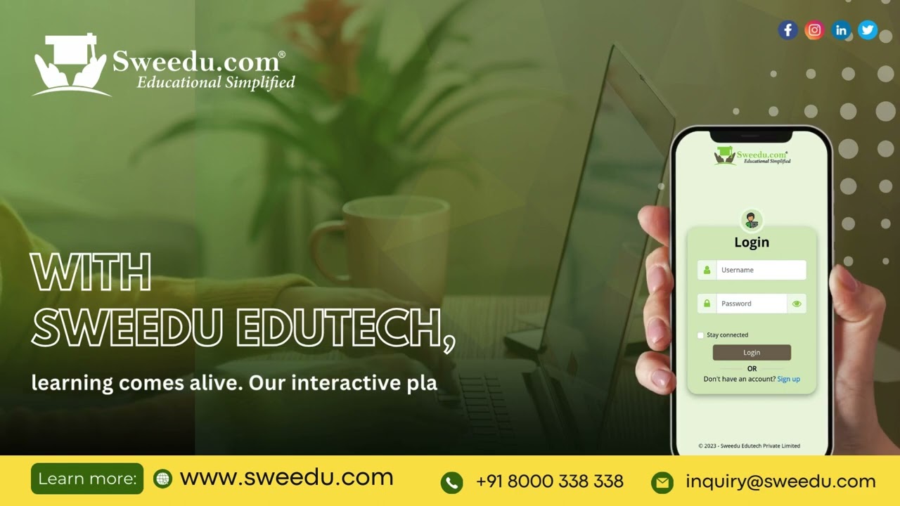 Sweedu Edutech | Mobile ERP |