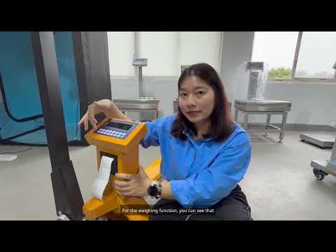 Weighing Printing Forklift Scale | Efficient & Accurate Solution | Weigherps