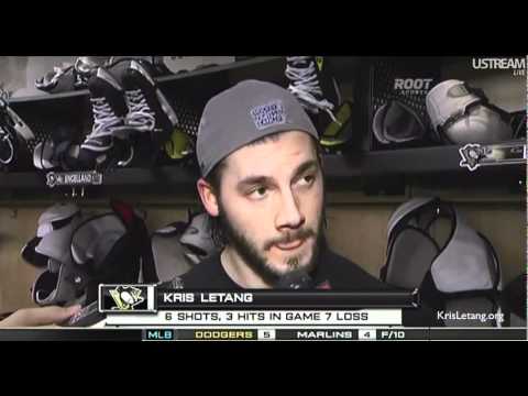 04/27/2011 - Kris Letang postgame Interview