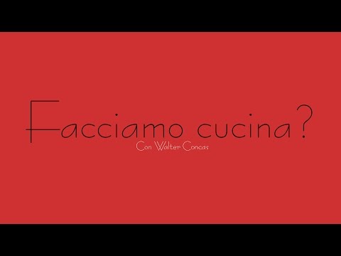 Facciamo cucina?