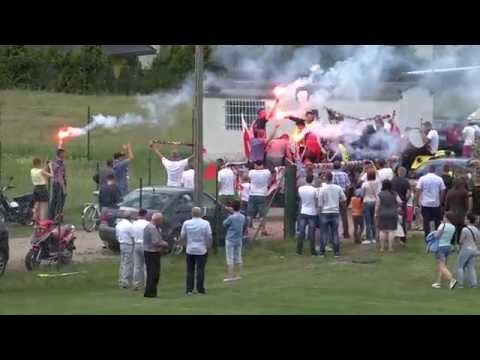 Mściszewicki KS - GKS II Kolbudy 5:1 (skrót, wypowiedź trenera, radość z awansu)