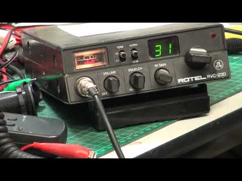 Cybernet ZX1 UK CB27/81 CB radio (Emergency kit 4W 40ch) -  Mobile Field Test