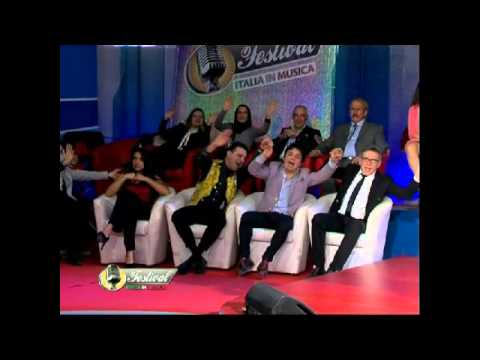 Edoardo Vianello e Wilma Goich in 'semo gente de borgata' al Festival Italia in Musica