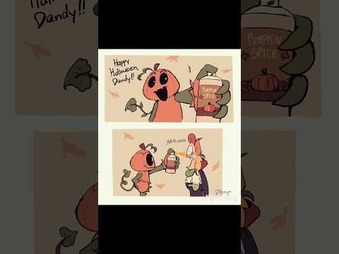 GardenViews Event Tradition Freaks Bassie Out. 🌼🎃 | Dandy's World Comic Dub | #dandysworld #comicdub