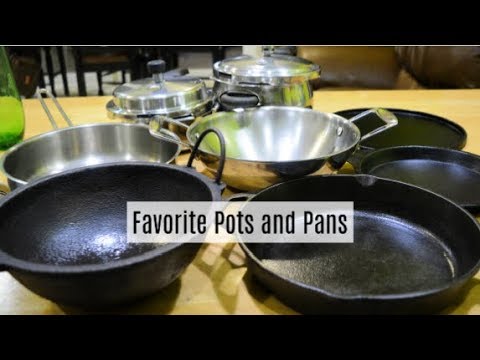 Different pots and pans