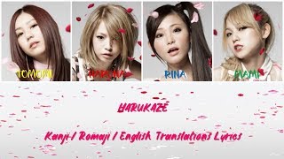 SCANDAL - HARUKAZE Lyrics [Kan/Rom/Eng Translations]