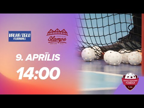🎥 V1: FK Valka/IGLU - SK Slampe/Zevid (Spēle par 3. vietu) (9.04.2022)