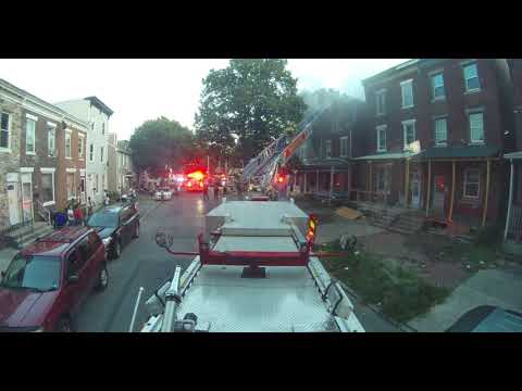 Harrisburg City PA House Fire in Allison Hill