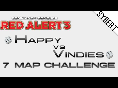 Happy vs Vindies - All Maps Challenge - Red Alert 3