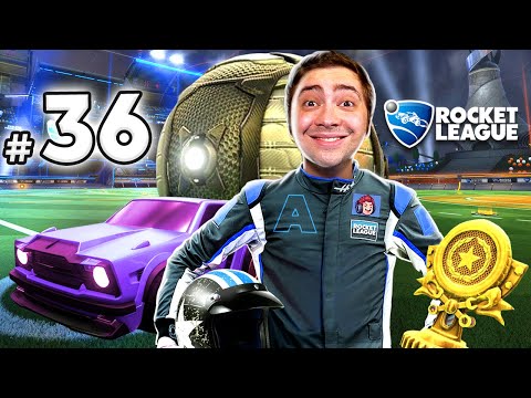 alanzoka ganhando o torneiro no Rocket League - #36