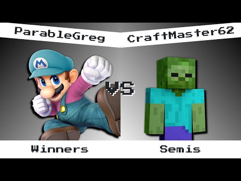 Wavebounce #15 - Winners Semis - ParableGreg (Mario) vs CraftMaster62 (Steve)