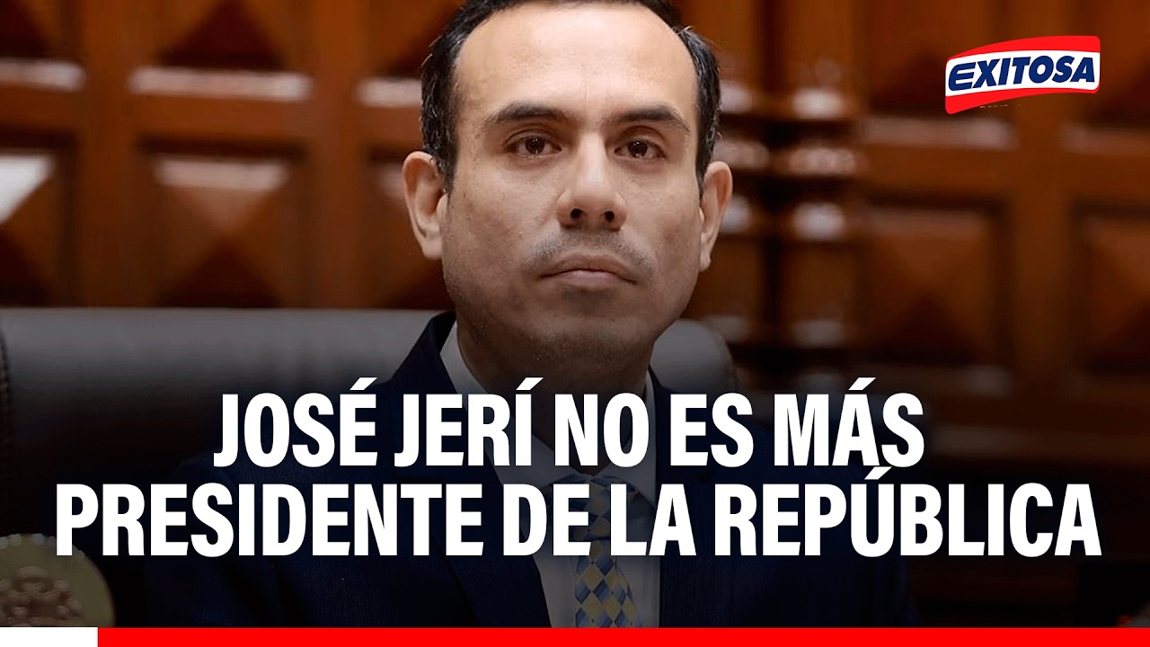 🔴🔵 José Jerí fue censurado: Congreso aprobó por mayoría su salida de la Mesa Directiva