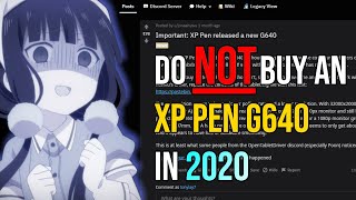 osu Do NOT buy an XPPEN G640 in 2020 Recommended cheap and good tablets in the description