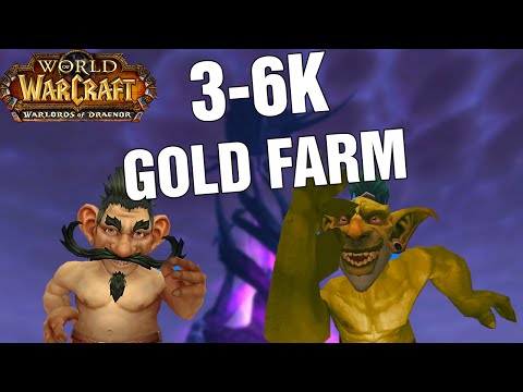 WoD Patch 6.2.4 GOLD FARM - 3-6k BoT trash farm + bonus (World Of Warcraft)
