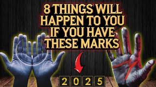 If You Have a CRESCENT MOON and the Letter M on Your Palm, 8 Things Will Happen to You in 2025!