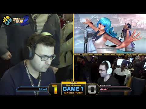 Frionel vs Aeken - KOF XIV Neo Geo World Tour Season 2 France Stop TOP 32