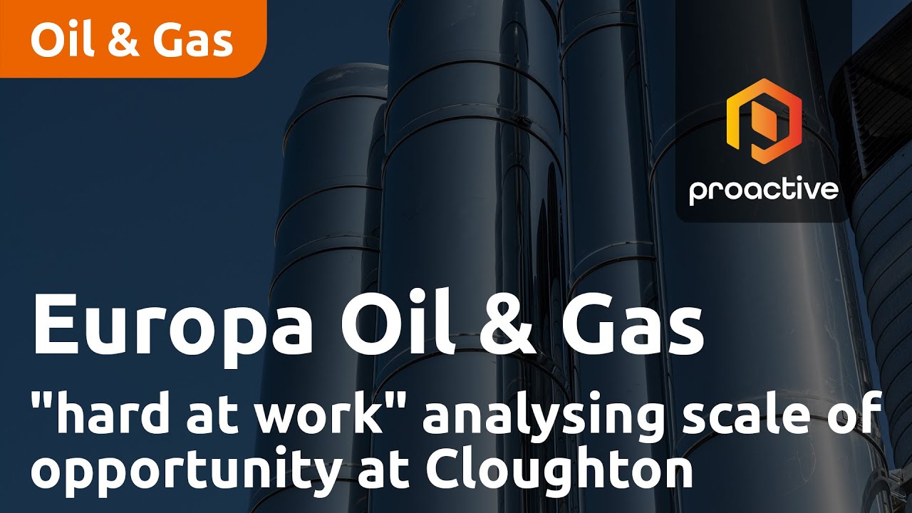 Europa Oil & Gas technical team "hard at work" analysing scale of opportunity at Cloughton