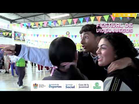 #DeportesSantaRosadeOsos #SocialSantaRosadeOsos  ¡Santa Rosa de Osos vive el Festival de Videojuegos