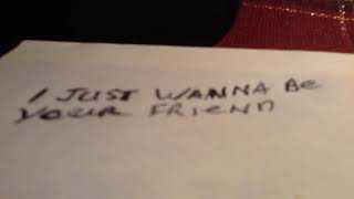 I Just Wanna Be Your Friend by Bruce David H.